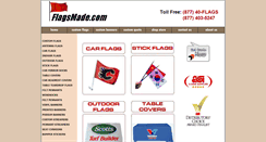 Desktop Screenshot of flagsmade.com